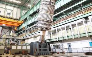 上海電氣首根百萬級核電焊接轉子制造成功
