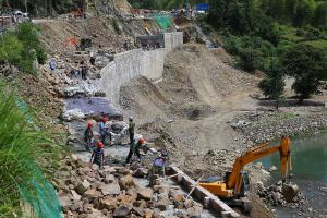 東磐天然氣管道工程磐安段開工