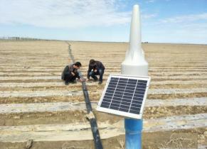 新疆兵團推廣太陽能電子自動化節水灌溉