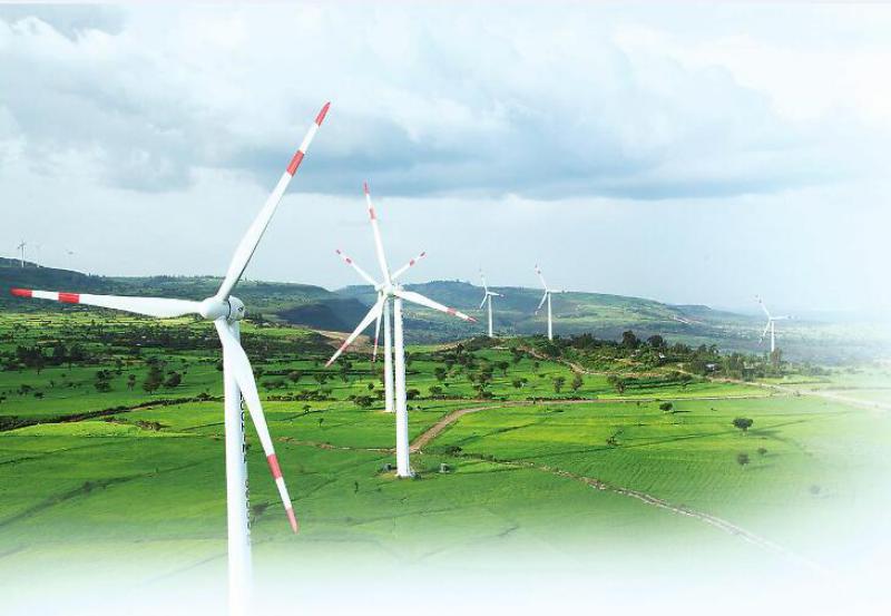 風電項目經典范本丨“非洲屋脊”上綠色印記
