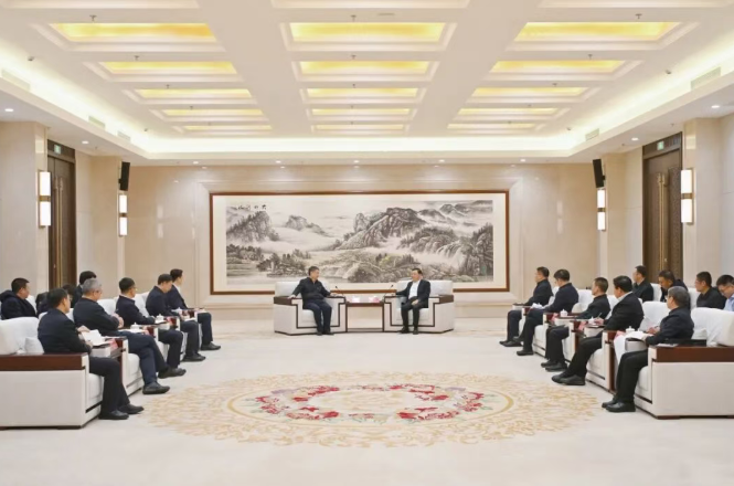 中核集團、中國石油、中國華能等多家能源央企與內蒙古自治區及包頭市高層互動