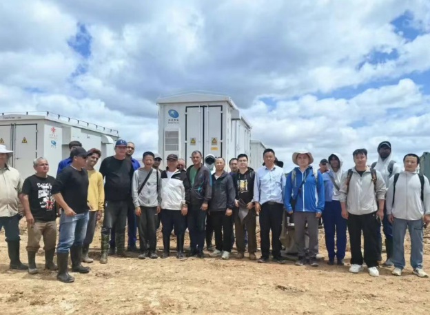 重慶大全泰來援古85MW光儲項目順利并網發電