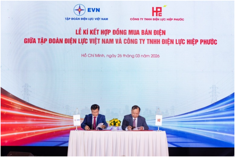 越南電力集團(tuán)與協(xié)福電力簽署LNG購(gòu)電協(xié)議 將在胡志明市建設(shè)一座1200兆瓦的液化天然氣發(fā)電廠